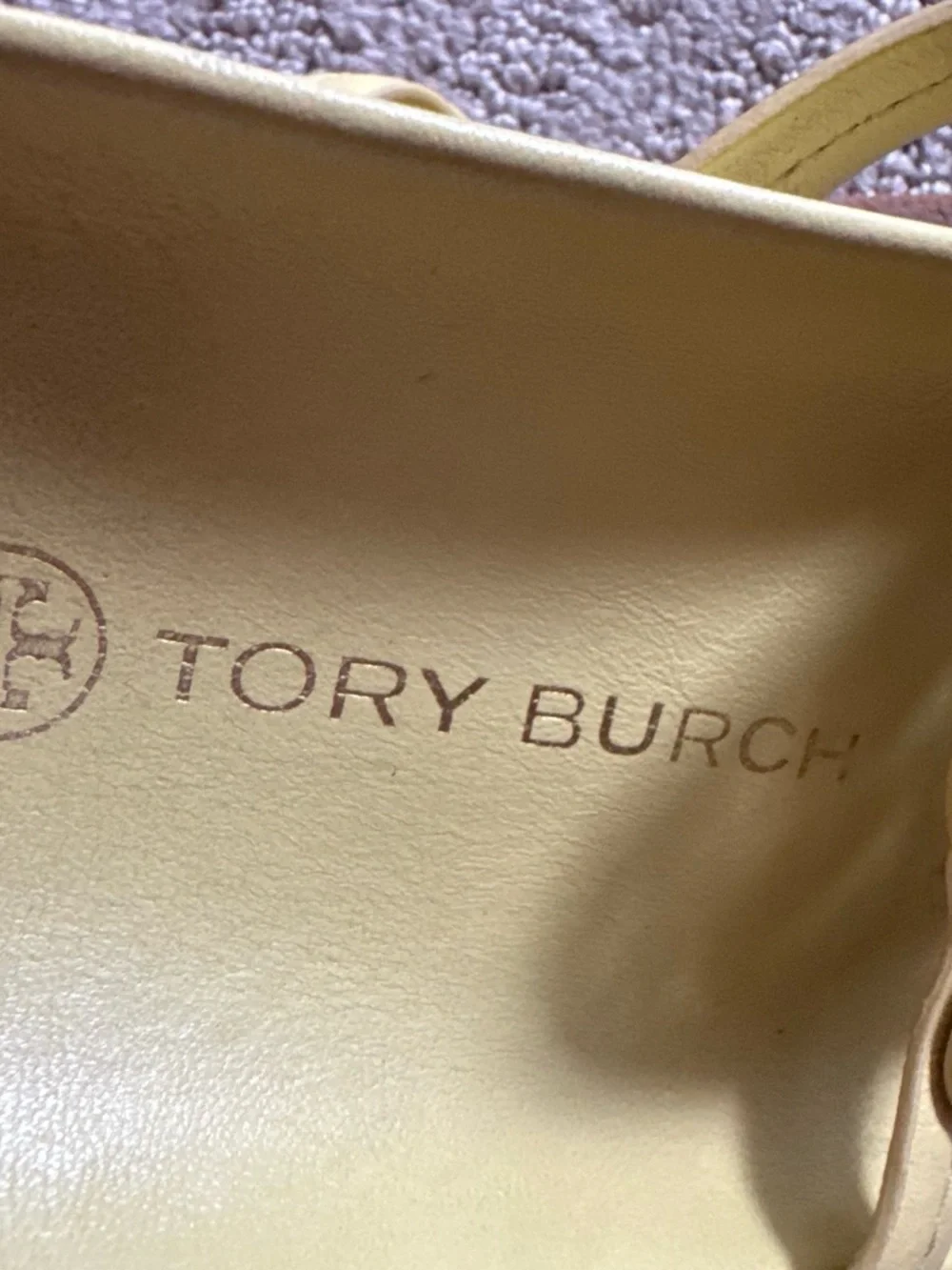 Tory Burch bright yellow